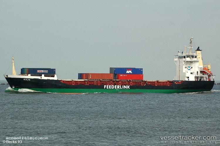 Manassa-M - Container Ship vessel registered in Saint Kitts and Nevis