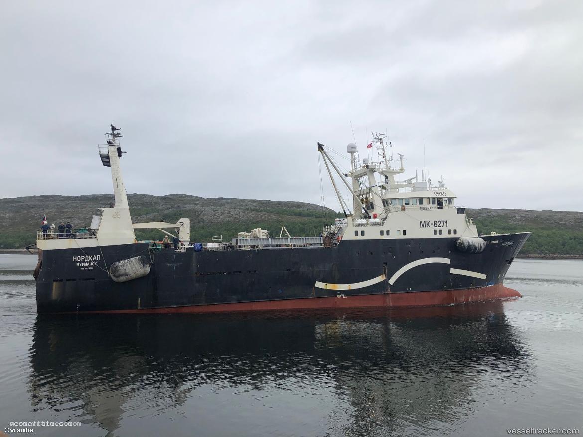 Nordkap - Fish Factory Ship vessel registered in Russia