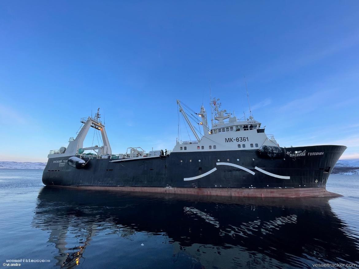 Vasiliy-Golovnin - Fish Factory Ship vessel registered in Russia