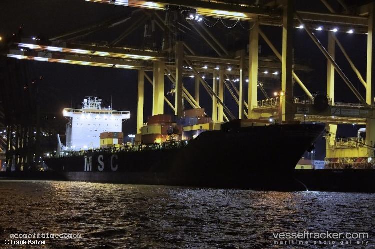 Msc-Santhya - Container Ship vessel registered in Panama