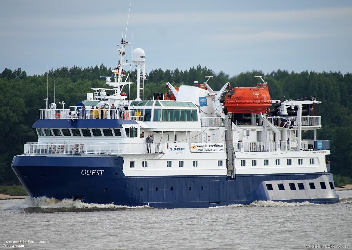 Quest - Cruise Ship vessel registered in Faeroe Islands
