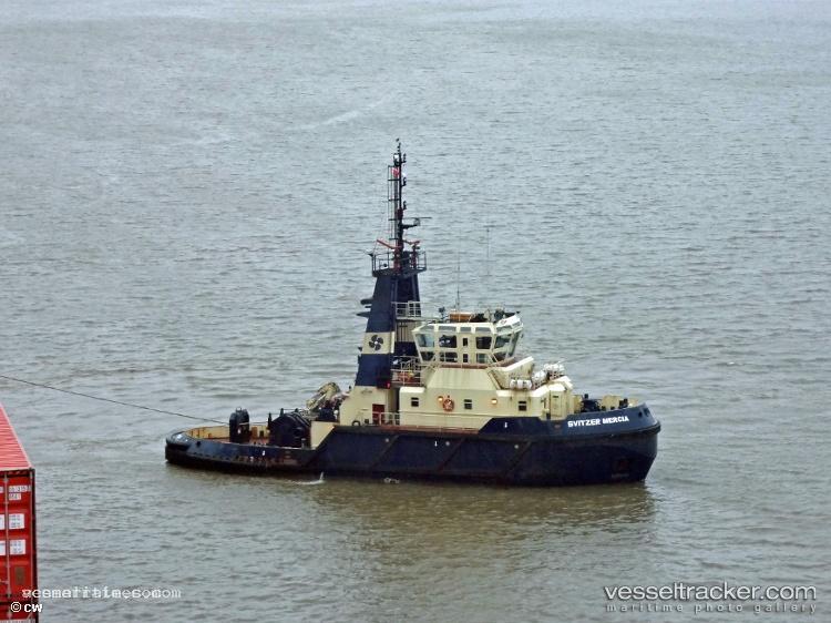 Mercia - Tug vessel registered in United Kingdom