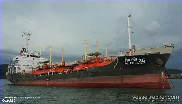 Pilatus-35 - Lpg Tanker vessel registered in Thailand