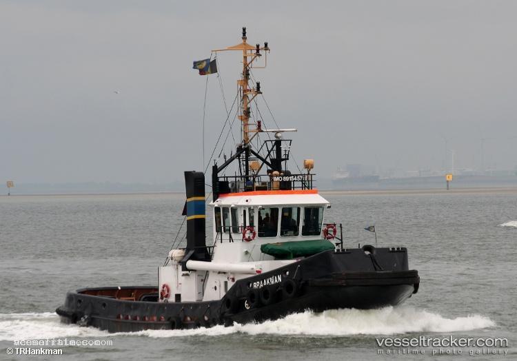Vb-Braakman - Tug vessel registered in Belgium