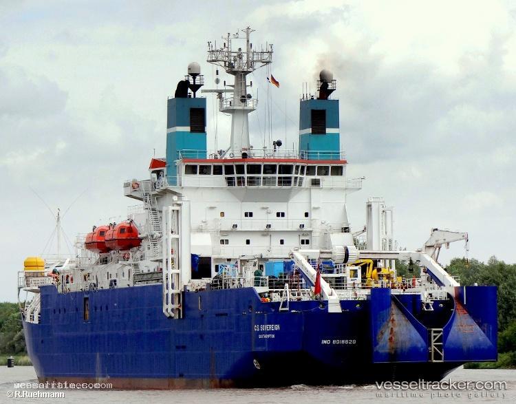 Cs-Sovereign - Cable Layer vessel registered in United Kingdom