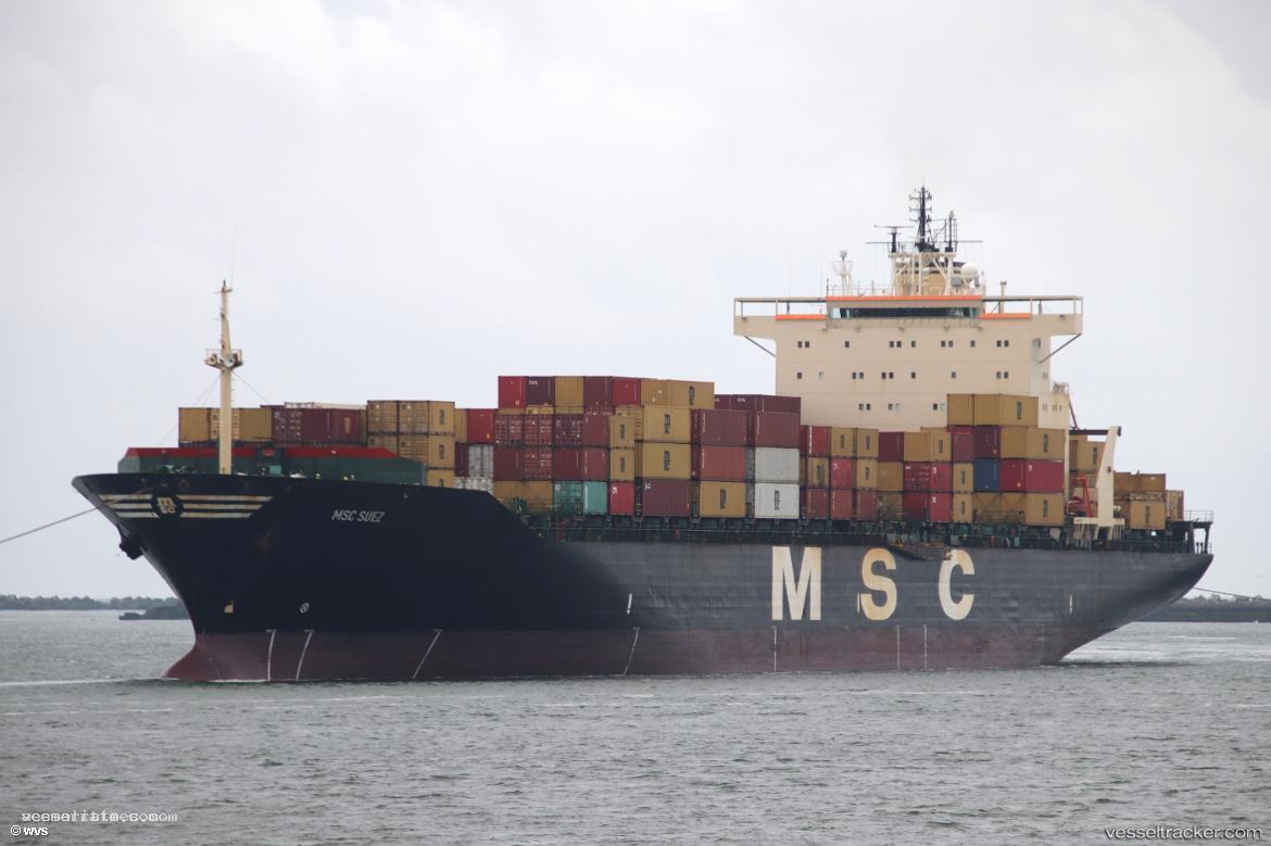 Msc-Suez - Container Ship vessel registered in Panama