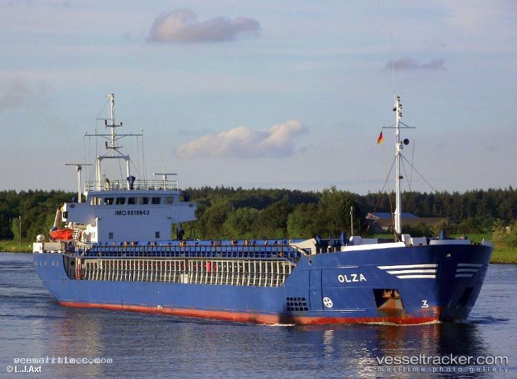Ns-Olza - Multi Purpose Carrier vessel registered in Belize
