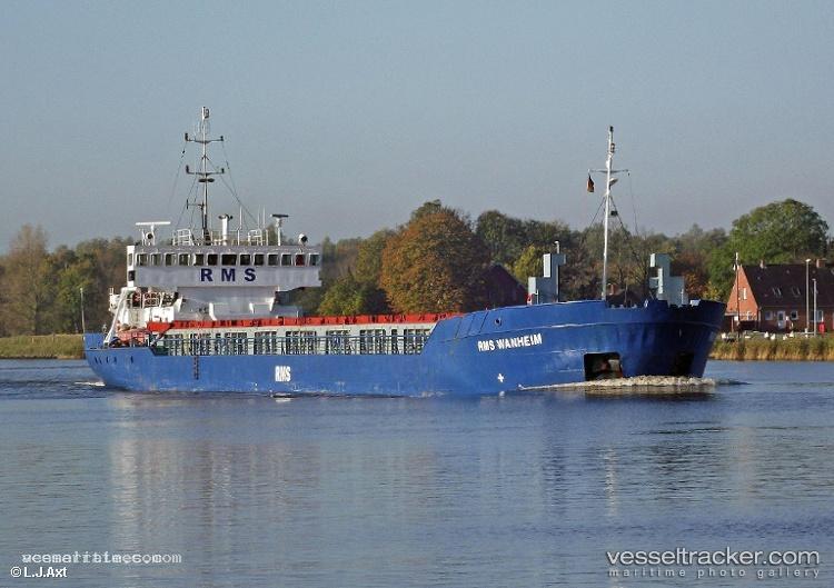 Wanheim - Deck Cargo Ship vessel registered in Liberia