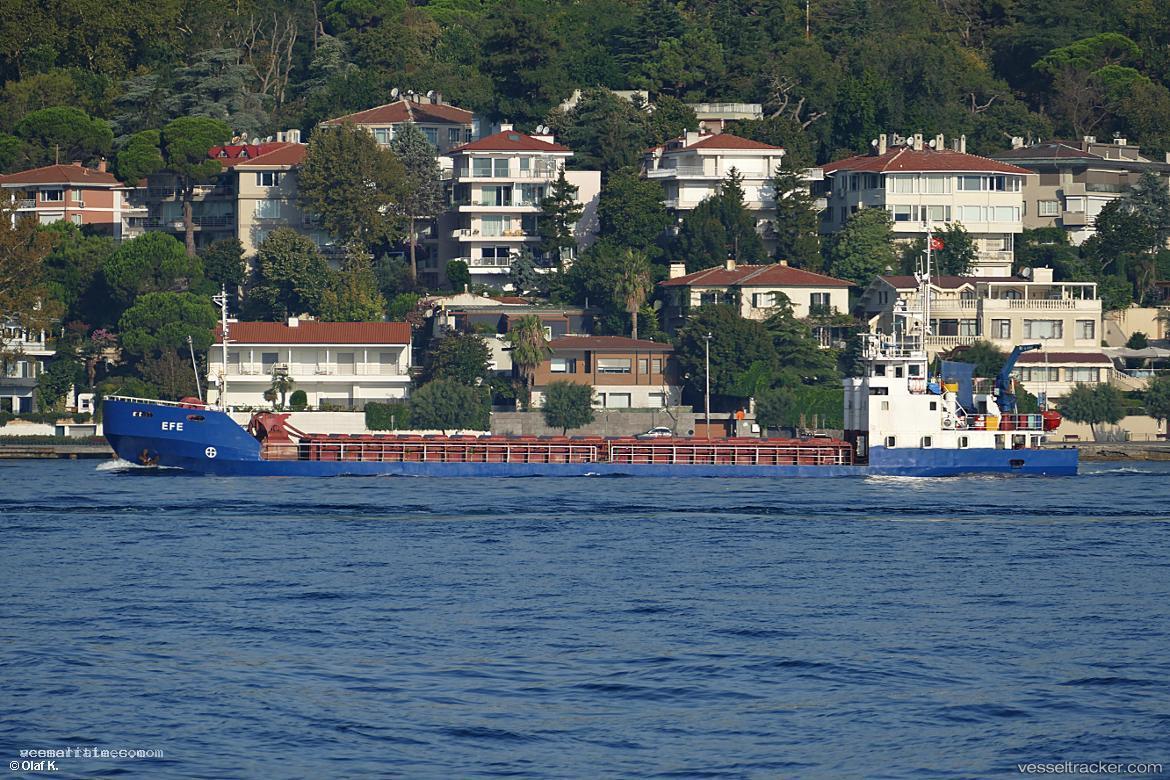 Efe - General Cargo Ship vessel registered in Saint Kitts and Nevis