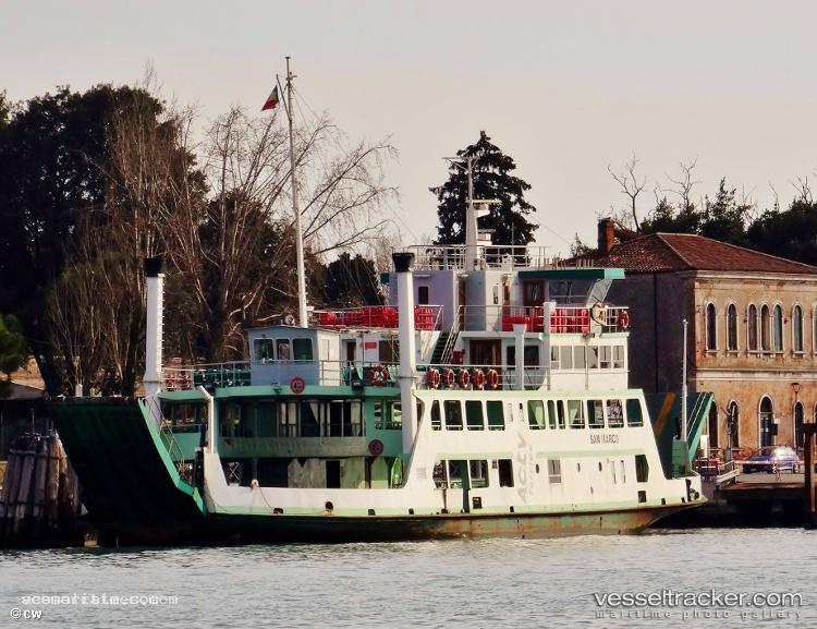San-Marco - Passenger Ro Ro Cargo Ship vessel registered in Italy