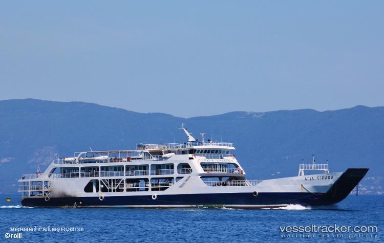 Agia-Eirini - Passenger Ro Ro Cargo Ship vessel registered in Greece