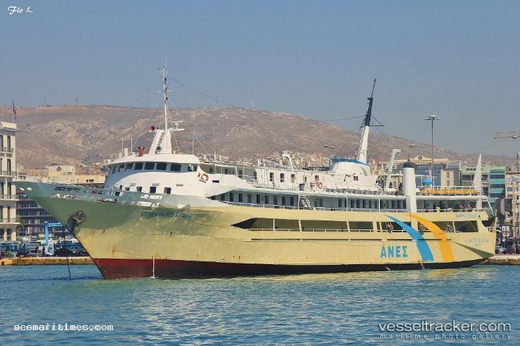 Ag-Nektarios-Aiginas - Passenger Ro Ro Cargo Ship vessel registered in Greece