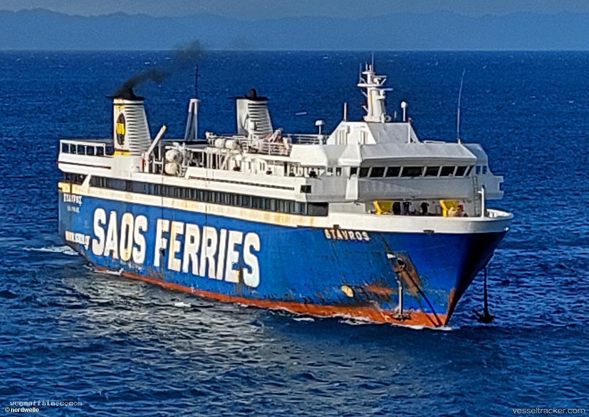 Stavros - Passenger Ro Ro Cargo Ship vessel registered in Greece