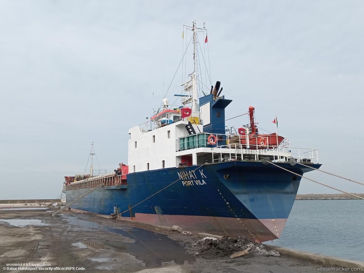 Nihat-K - General Cargo Ship vessel registered in Vanuatu