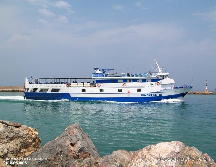 Oinoussai-Iii - Passenger Ro Ro Cargo Ship vessel registered in Greece