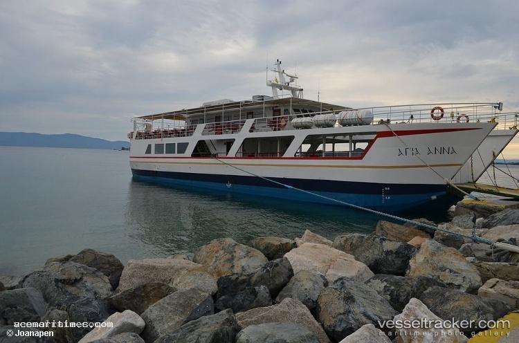Agia-Anna - Passenger Ro Ro Cargo Ship vessel registered in Greece