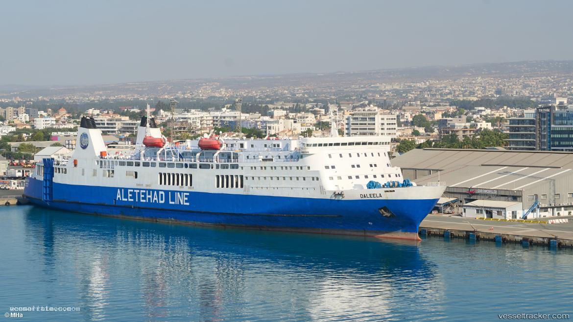 Daleela - Passenger Ro Ro Cargo Ship vessel registered in Cyprus