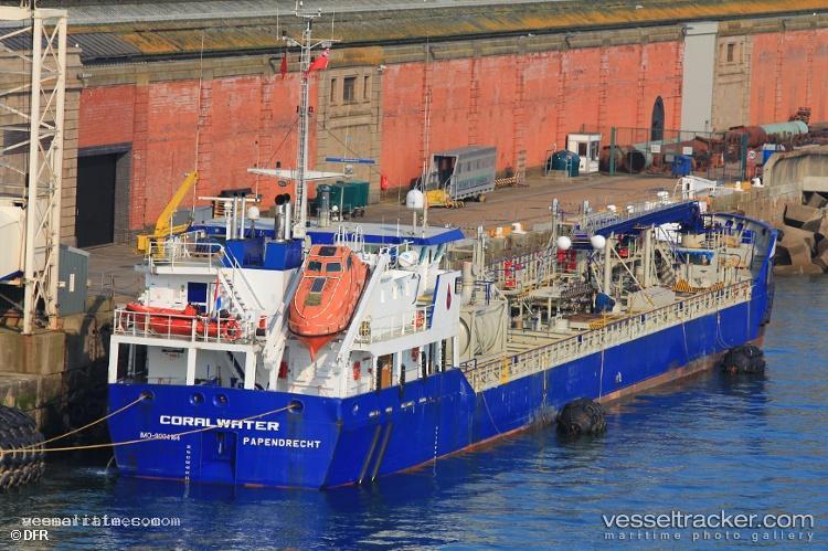 Coralwater - Chemical Oil Products Tanker vessel registered in Netherlands