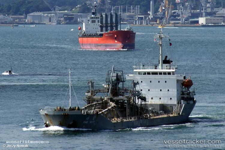 Suseong-7 - Cement Carrier vessel registered in South Korea