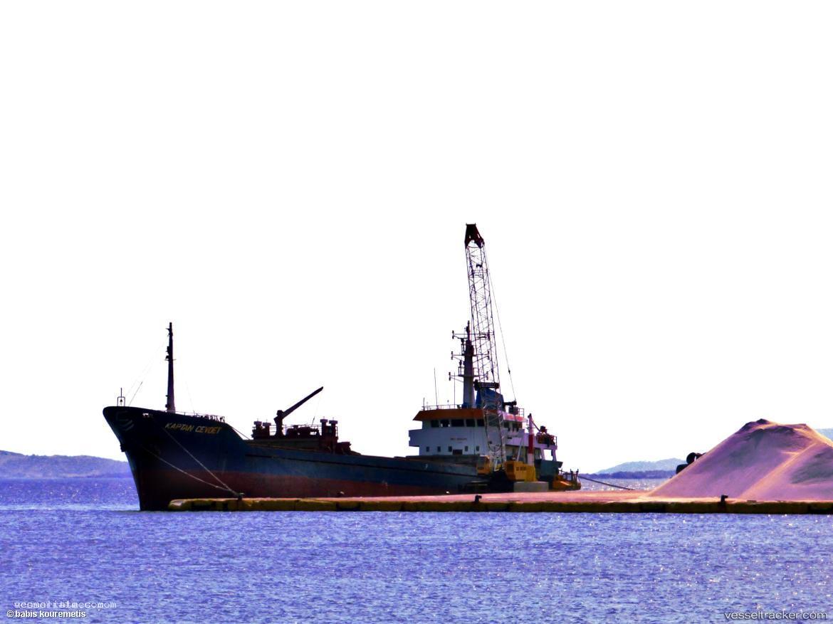 Mv-Kaptan-Cevdet - General Cargo Ship vessel registered in Turkey