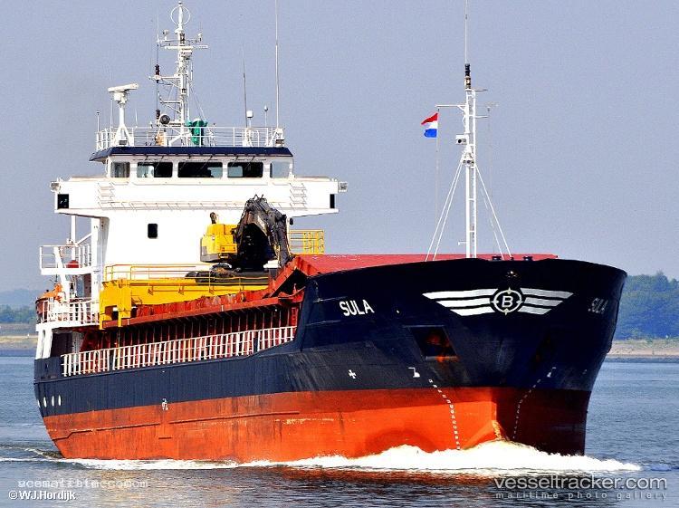 Sula - Multi Purpose Carrier vessel registered in Norway