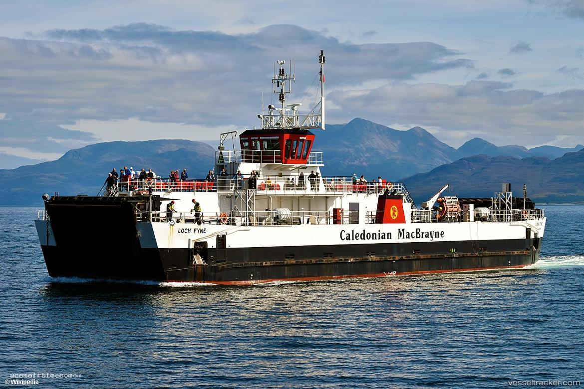 Loch-Fyne - Passenger Ro Ro Cargo Ship vessel registered in United Kingdom