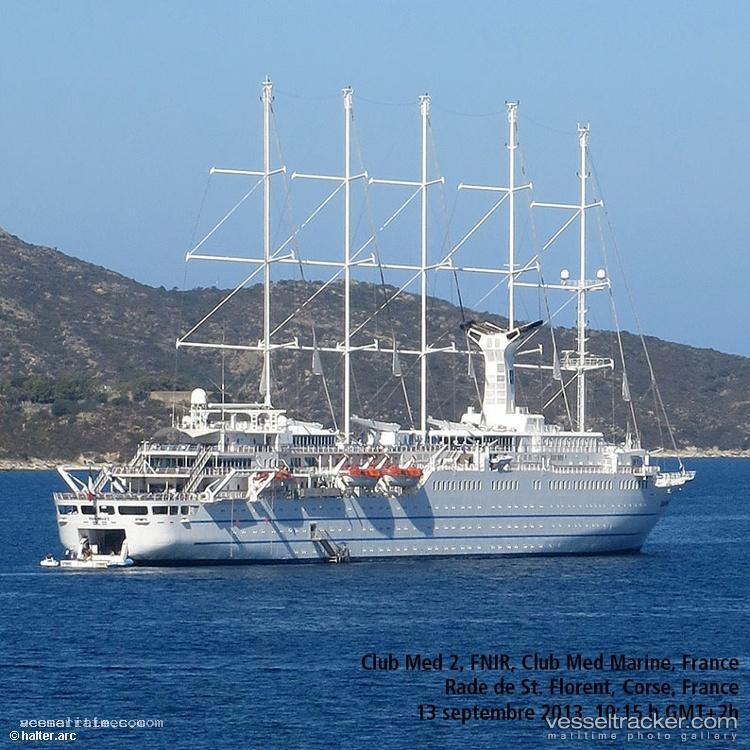Club-Med-2 - Cruise Ship vessel registered in France
