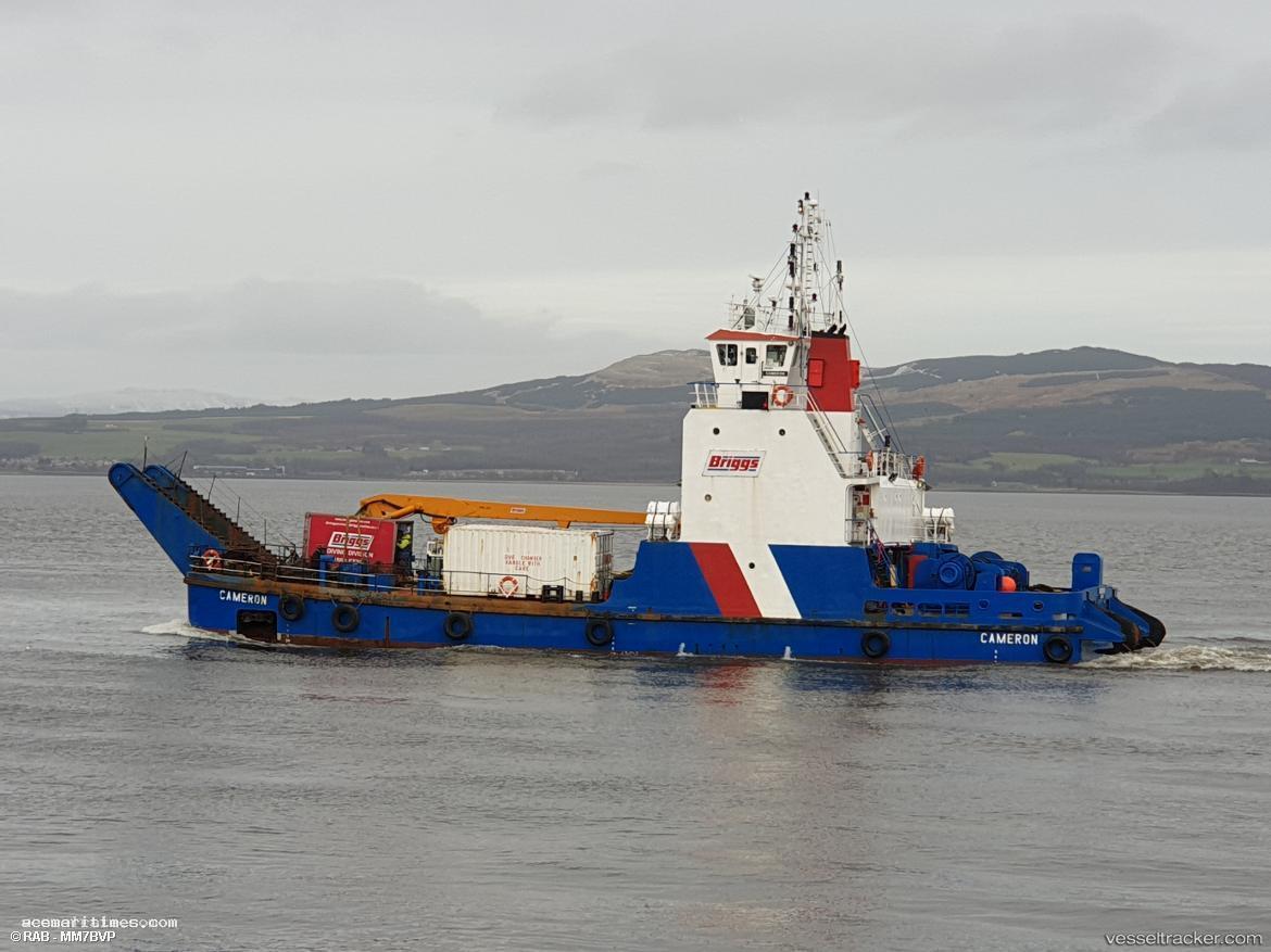 Cameron - Service Ship vessel registered in United Kingdom
