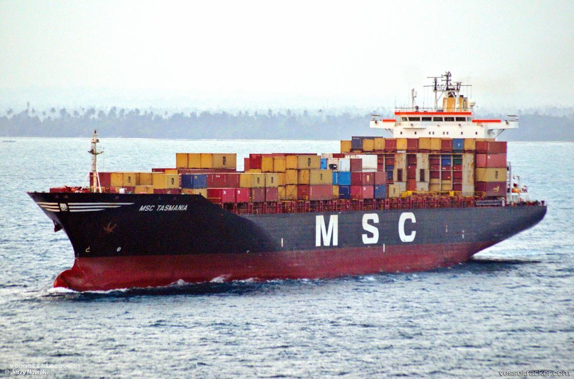 Msc-Tasmania - Container Ship vessel registered in Panama