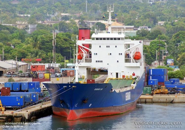 Seaboard-Sun - Container Ro Ro Cargo Ship vessel registered in Liberia
