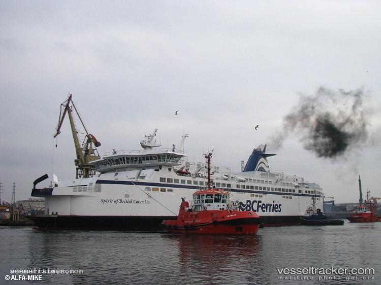 Spirit-Of-Bc - Passenger Ro Ro Cargo Ship vessel registered in Canada