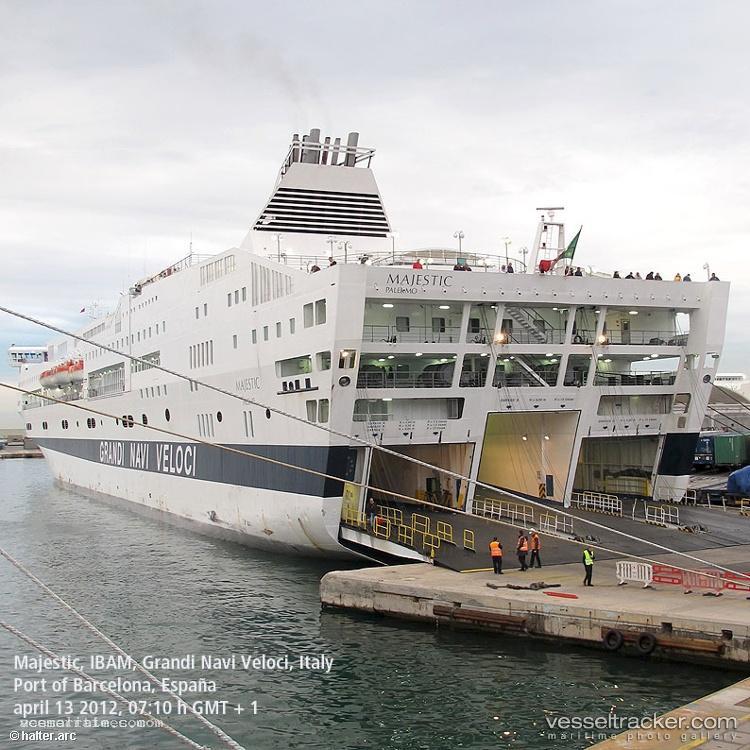 Majestic - Passenger Ro Ro Cargo Ship vessel registered in Italy
