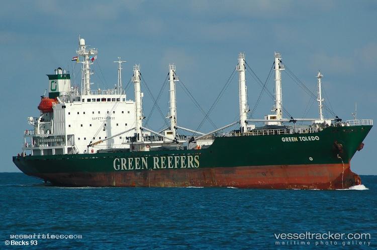 Green-Toledo - Refrigerated Cargo Ship vessel registered in Liberia