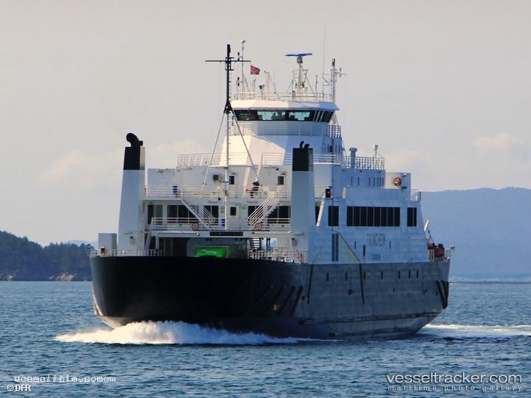 Trondheim - Passenger Ro Ro Cargo Ship vessel registered in Norway