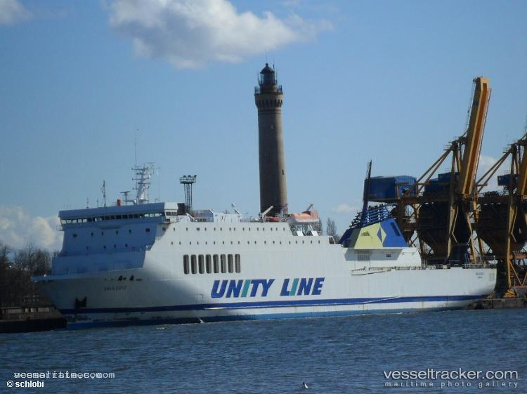 Galileusz - Passenger Ro Ro Cargo Ship vessel registered in Cyprus