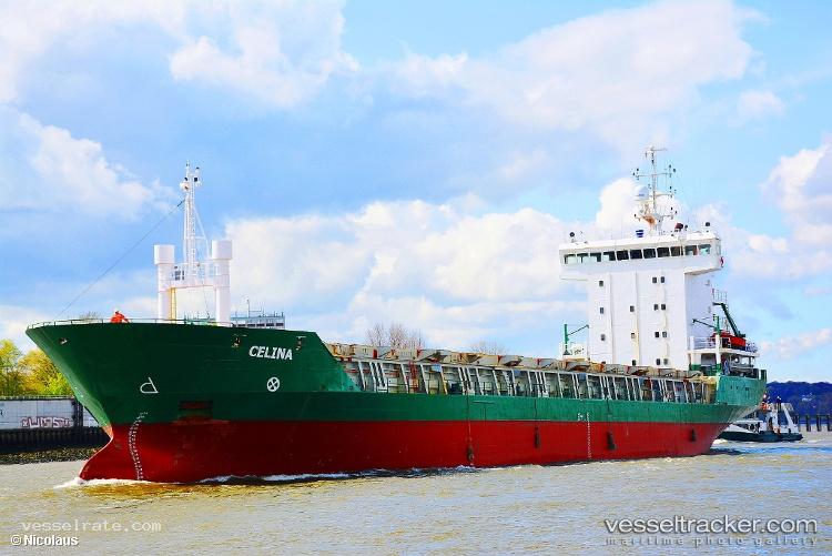Celina - Multi Purpose Carrier vessel registered in Antigua and Barbuda