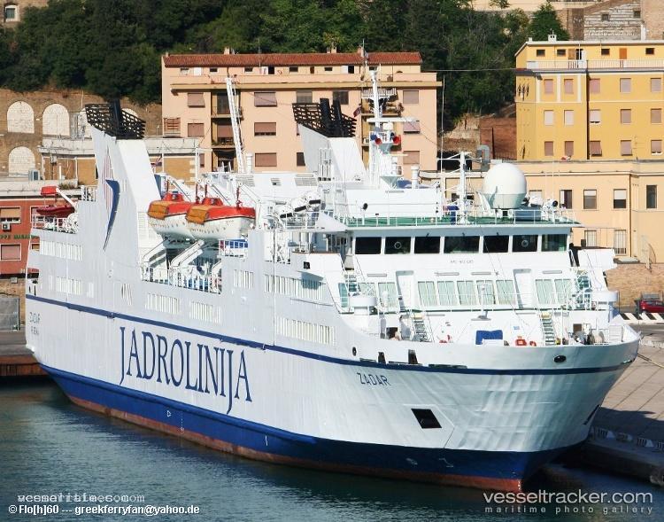 Zadar - Passenger Ro Ro Cargo Ship vessel registered in Croatia