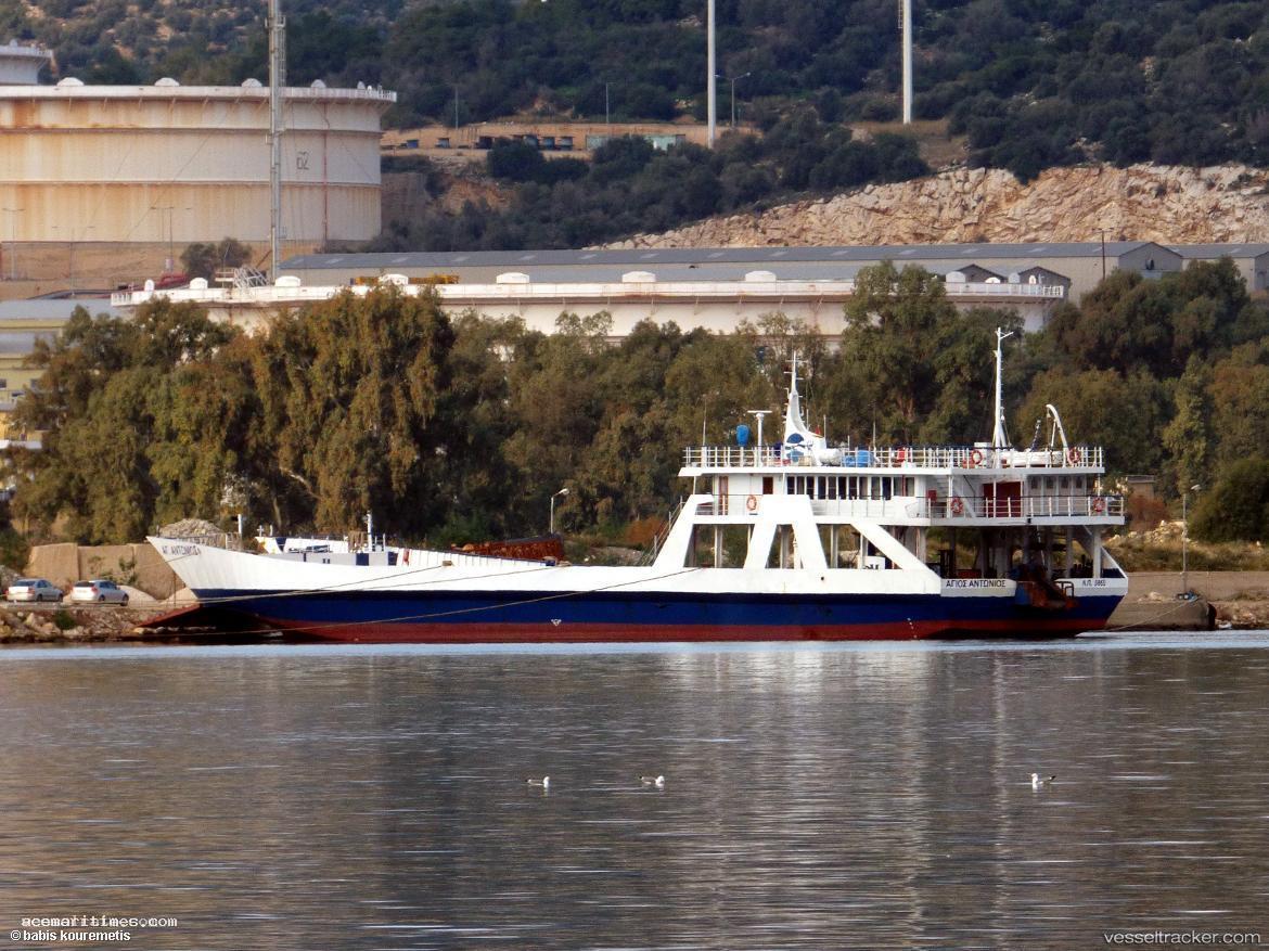 Ag.-Antonios - Passenger Ro Ro Cargo Ship vessel registered in Greece