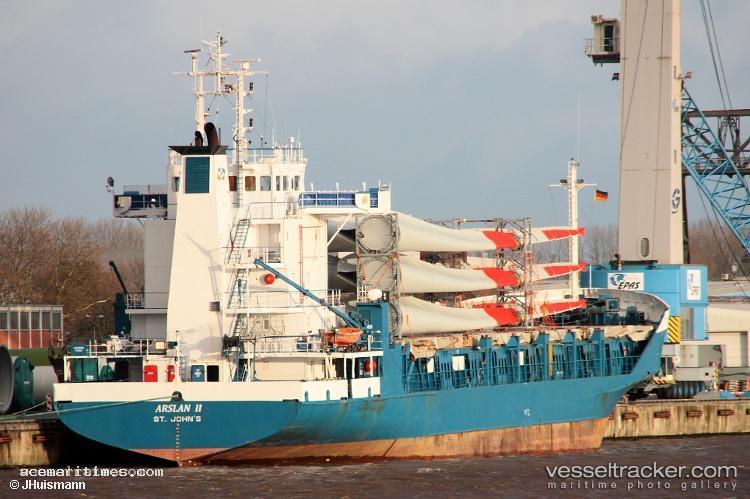 Captain-Omar - Multi Purpose Carrier vessel registered in Saint Kitts and Nevis