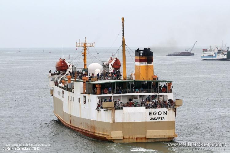 Km.egon - Passenger Ro Ro Cargo Ship vessel registered in Indonesia