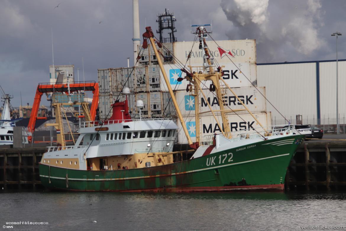 Uk-172-Sursum-Corda - Fishing Vessel vessel registered in Netherlands