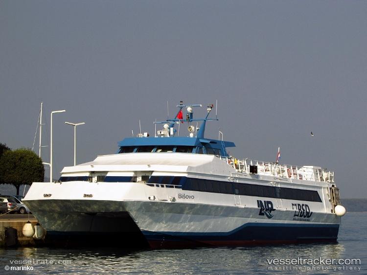 Bisovo - Passenger Ship vessel registered in Croatia