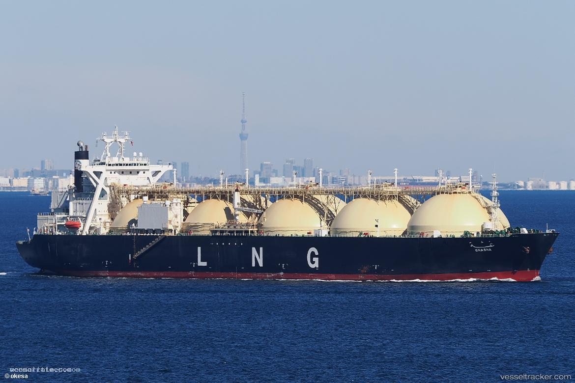 Ghasha - Lng Tanker vessel registered in Liberia