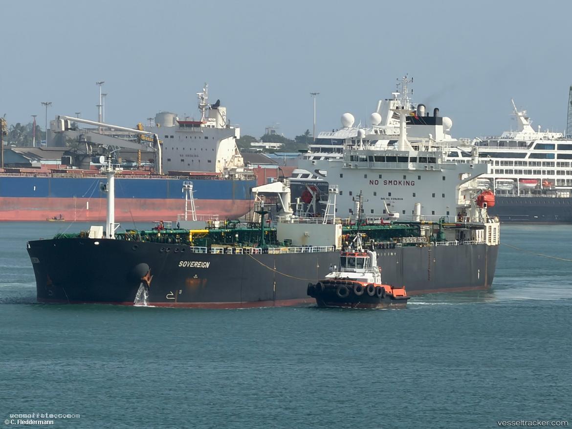 Sovereign - Lng Tanker vessel registered in Saint Kitts and Nevis