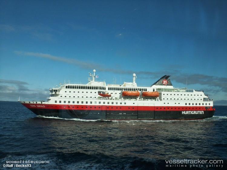 Kong-Harald - Passenger Ro Ro Cargo Ship vessel registered in Norway