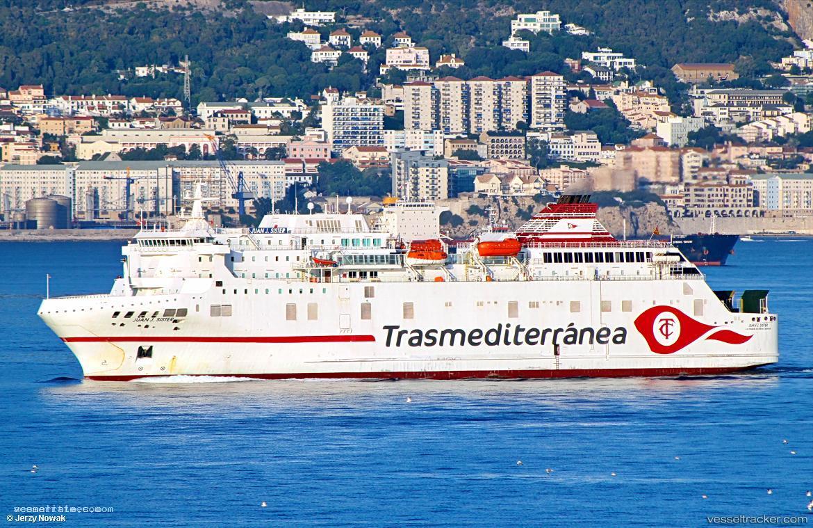 Juan-J-Sister - Passenger Ro Ro Cargo Ship vessel registered in Spain