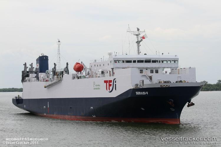 Serasi-V - Vehicles Carrier vessel registered in Indonesia