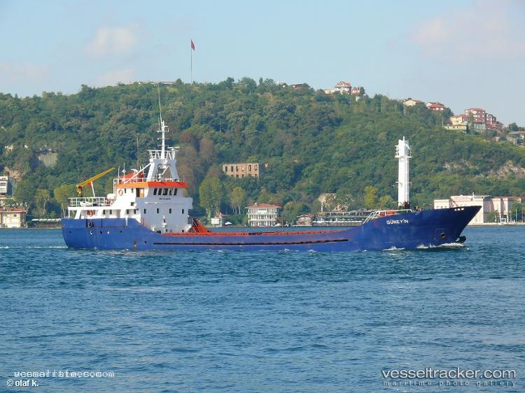 Guneyin - General Cargo Ship vessel registered in Turkey