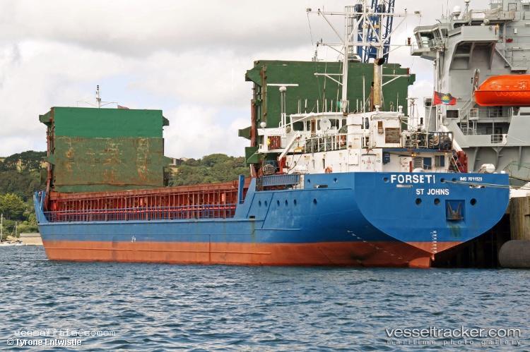 Gt-Forseti - Deck Cargo Ship vessel registered in Antigua and Barbuda