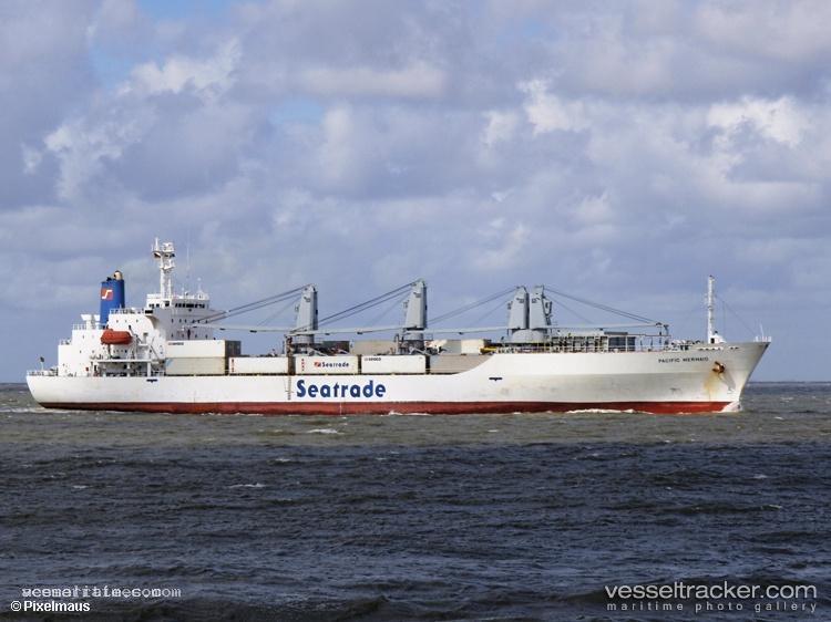 Pacific-Mermaid - Refrigerated Cargo Ship vessel registered in Liberia